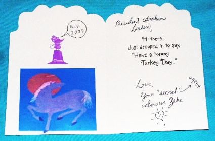 Inside the card