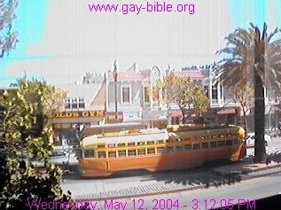 Streetcar below my window