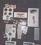 The door, with samples of my
art and writing.