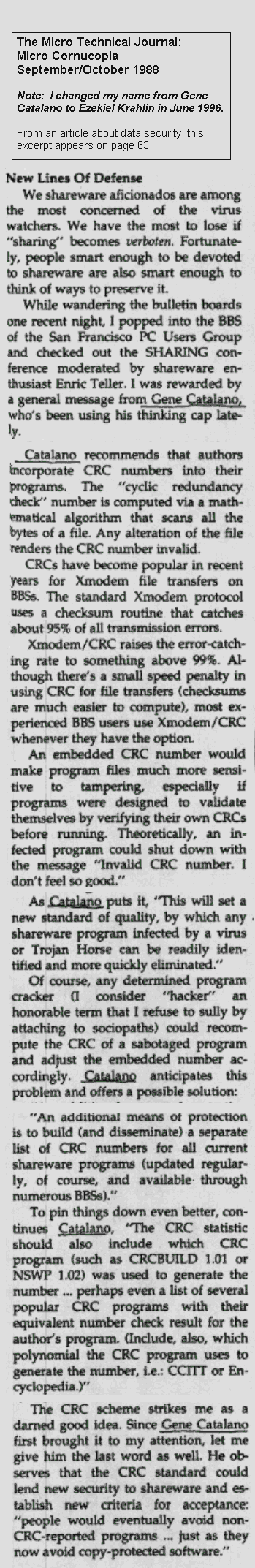 Micro Cornucopia article...172kb